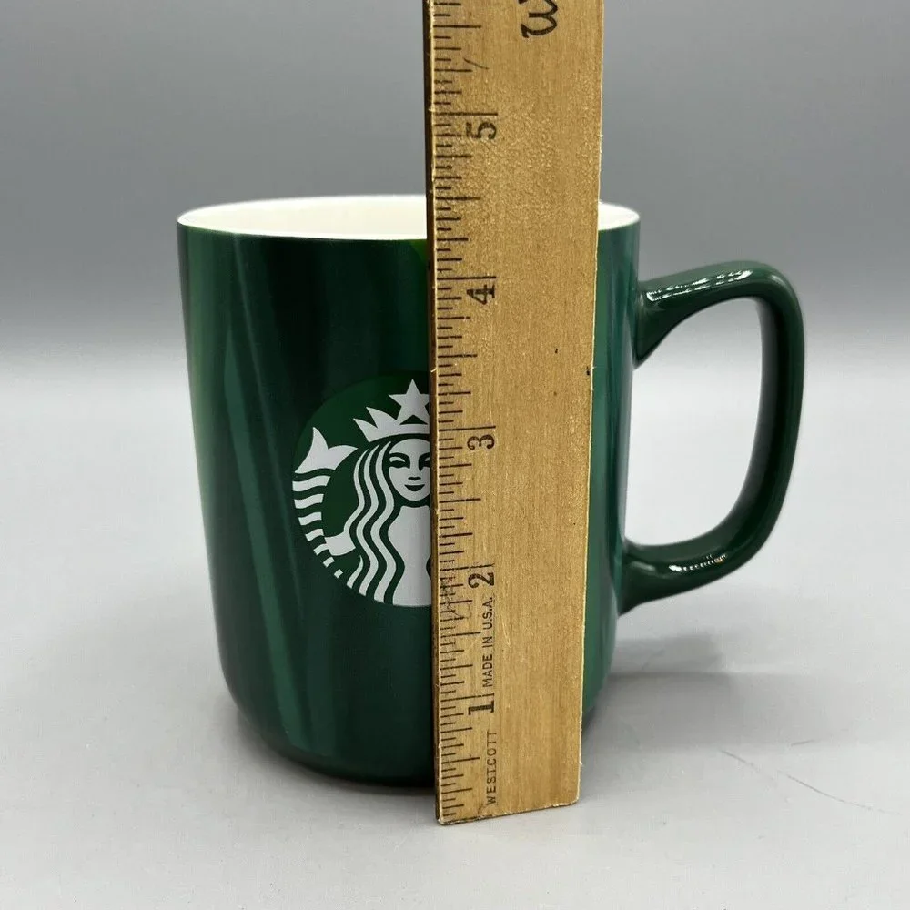 Starbucks 15oz Green Multi-Color Coffee Mug Mermaid Logo 2022
